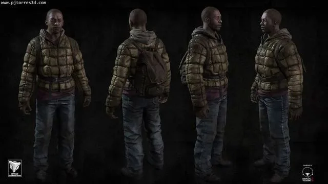 Survivor Realtime Low-poly (PBR)