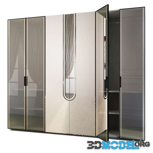Swing cabinet for clothes Lexus. Wardrobe by Medusa Home