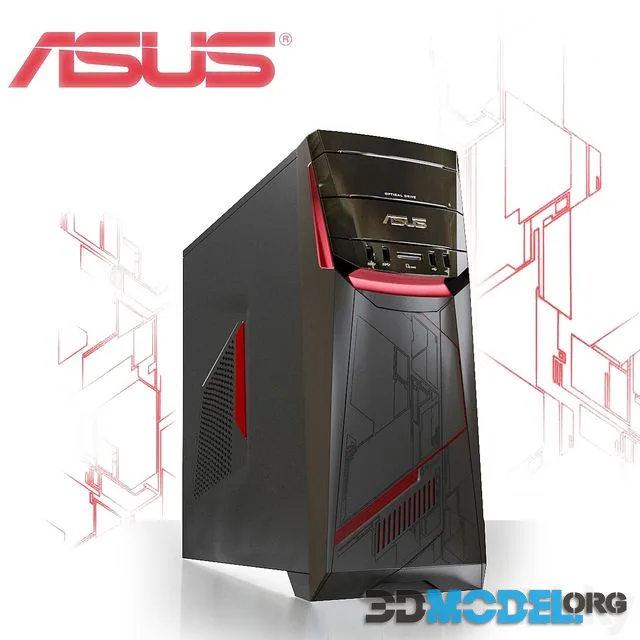 System unit ASUS ROG G11CB. Gaming computer