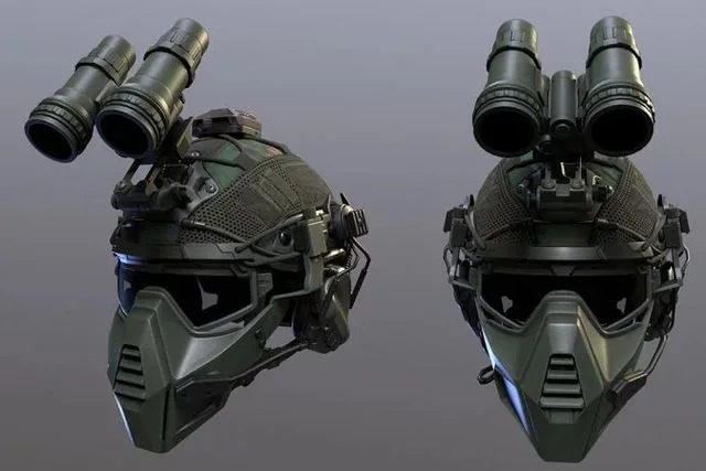 Tactical Helmet Low-poly (PBR)