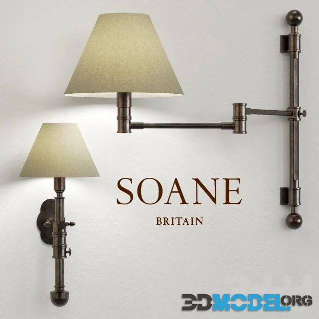 The club - The Oxford wall light - by Soane Britain