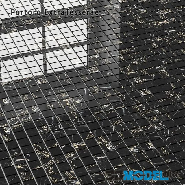 Tile Sicis SiciStone Portoro Extra Tesserae