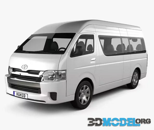 Toyota Hiace Passenger Van L2H3 GLX 2013