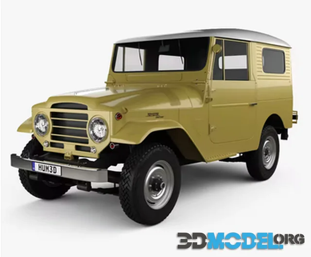 Toyota Land Cruiser (J20) hardtop 1955