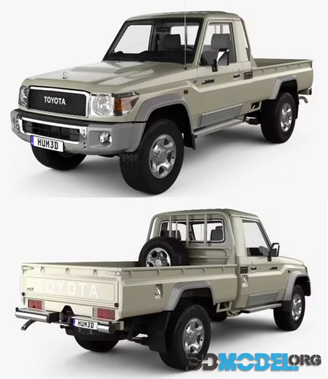 Toyota Land Cruiser Single Cab Pickup VXR 2007