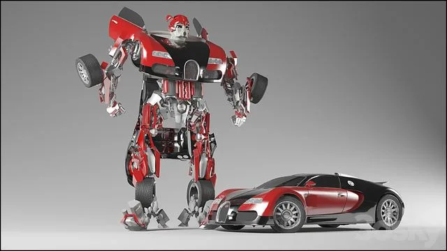 Transformer Bugatti Veyron