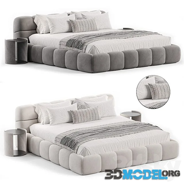 Tufty Bed By B&B Italia