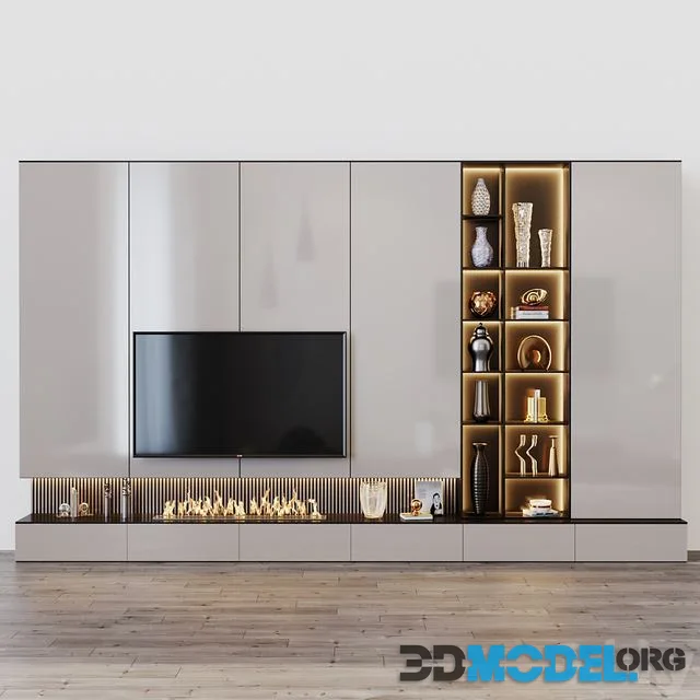 3D Model – tv set 166