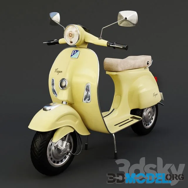 Vespa motorbike