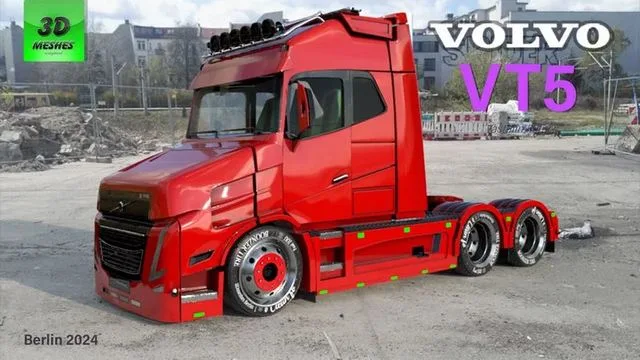 VOLVO VT5 Vlastuin Remix Low-poly (PBR)