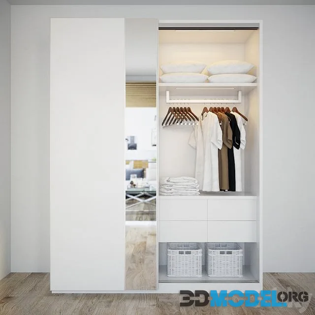 Wardrobe Mebelux Legerro