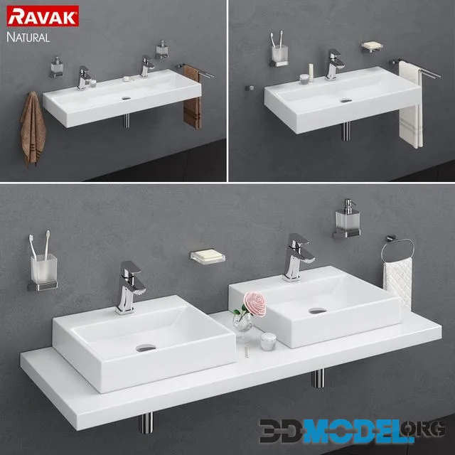 Washbasin RAVAK Natural