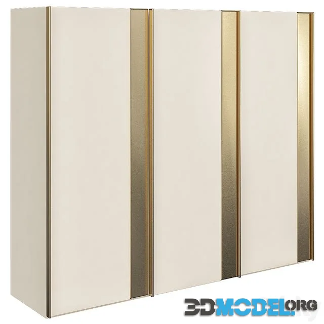Wooden wardrobe