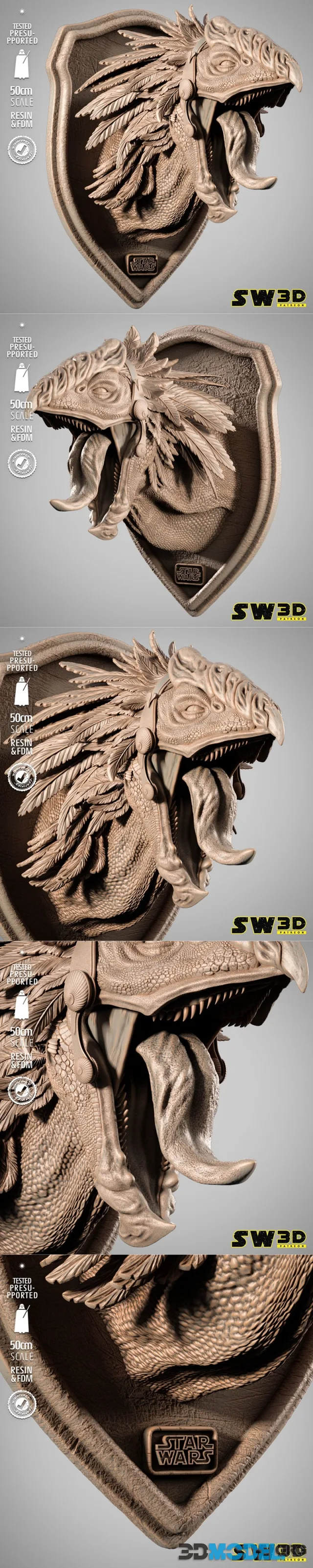 SW3D - Boga Wall – Printable