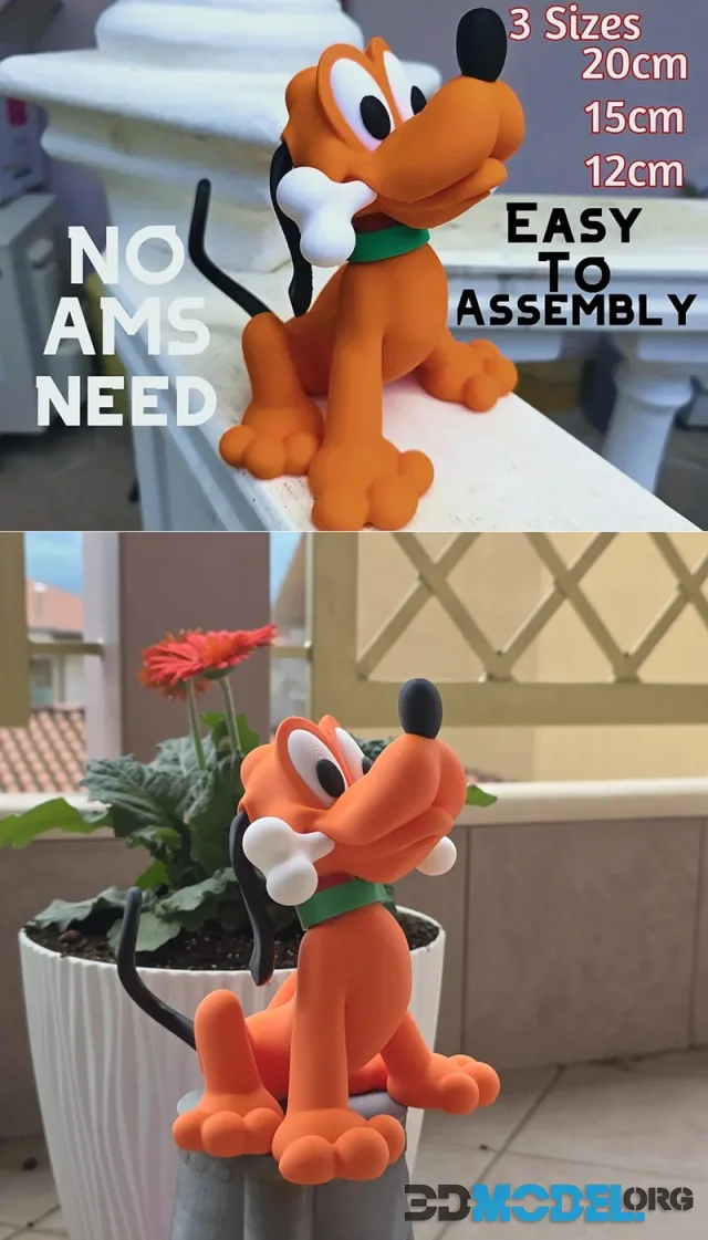 Disney's Pluto Dog – Printable