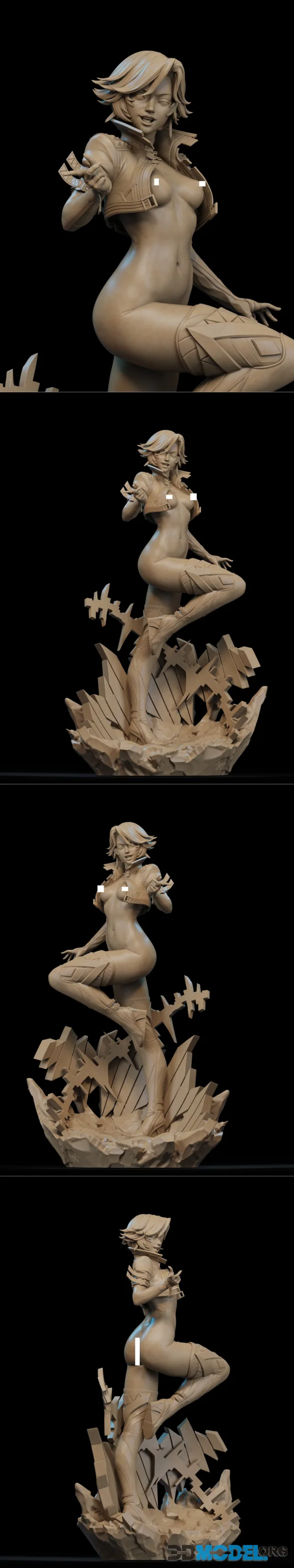 CA 3D Studios - Luna Snow NSFW Version – Printable