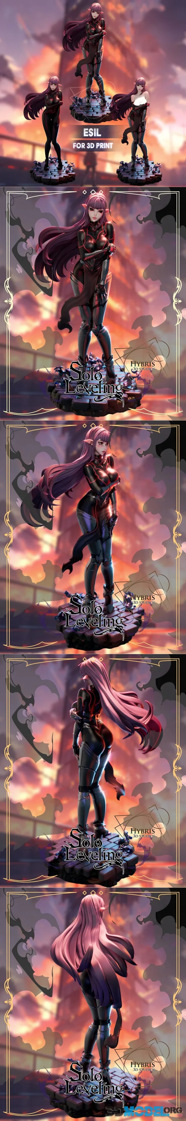 Hybris Studio - Solo Leveling - Esil Radiru – Printable