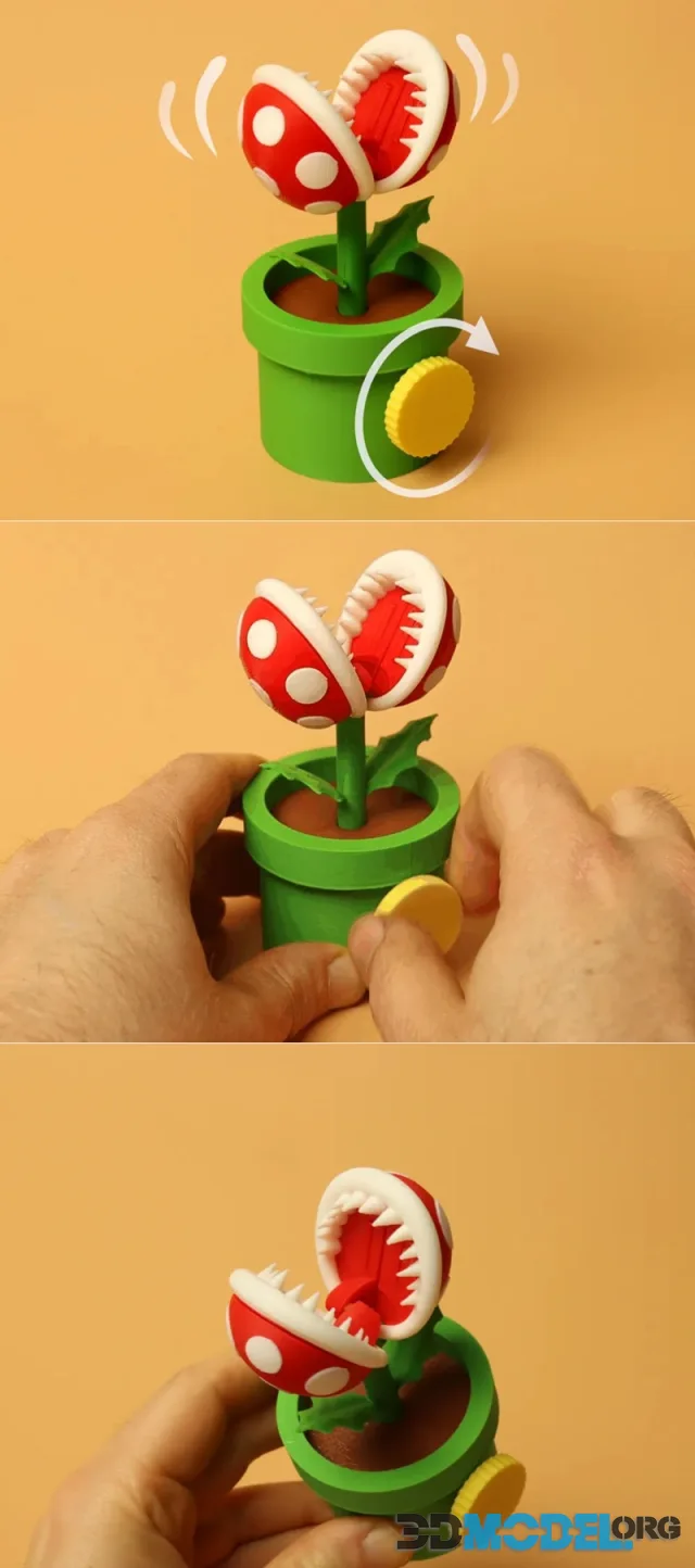 Mario Piranha Plant – Printable