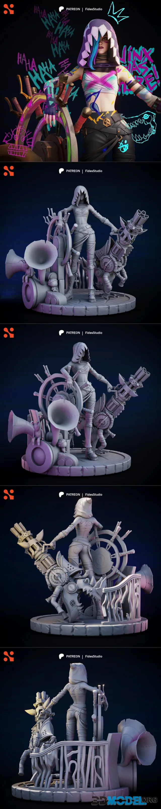 Fides Studio - Jinx – Printable