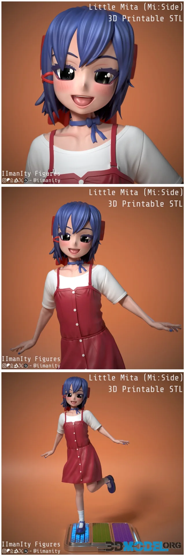 IImanIty Figures - Little Mita – Printable