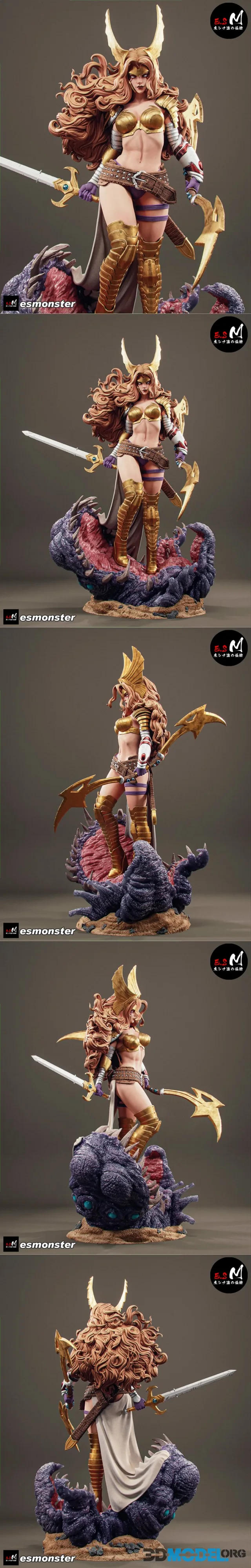 E.S Monster - Angela – Printable