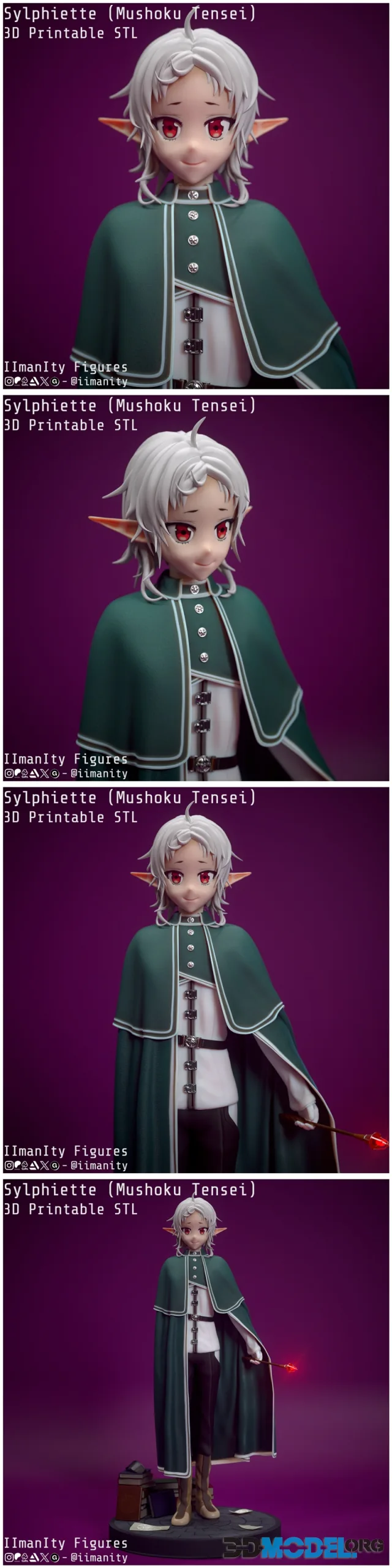 IImanIty Figures - Sylphiette – Printable