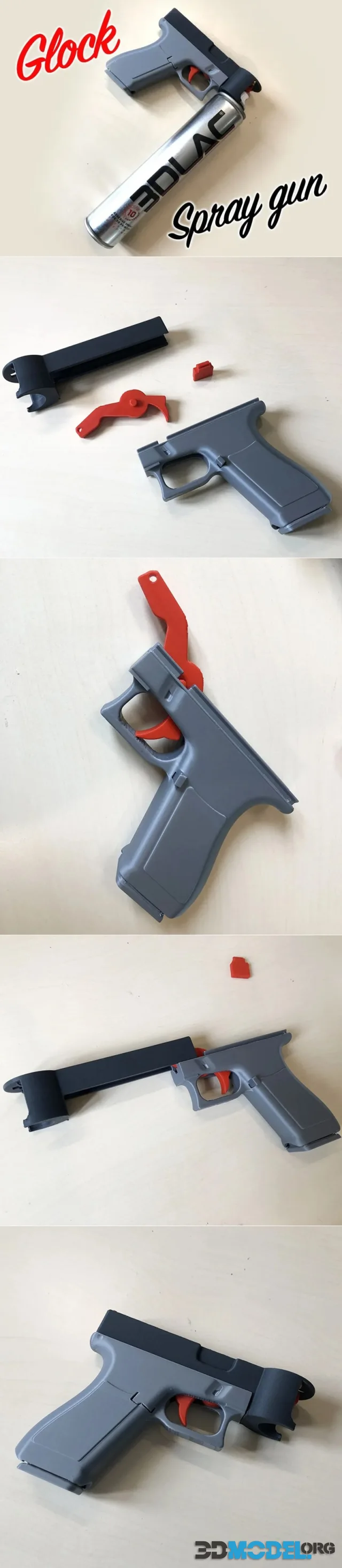 Glock Spray Gun – Printable