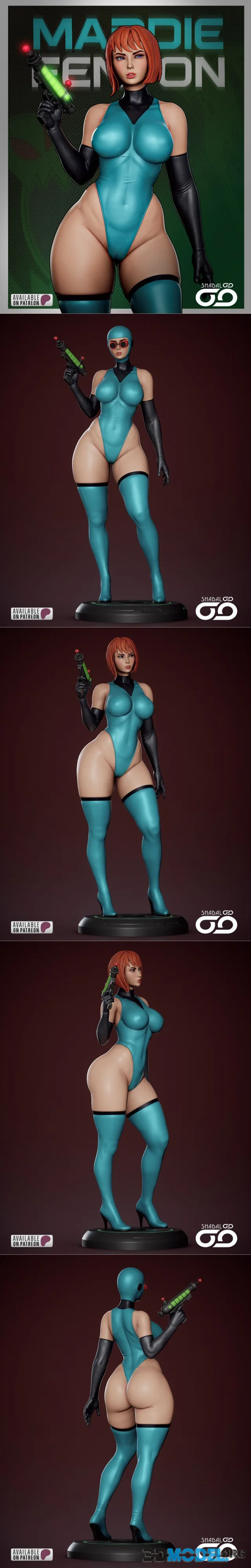 Shadaloo Studios - Maddie Fenton – Printable