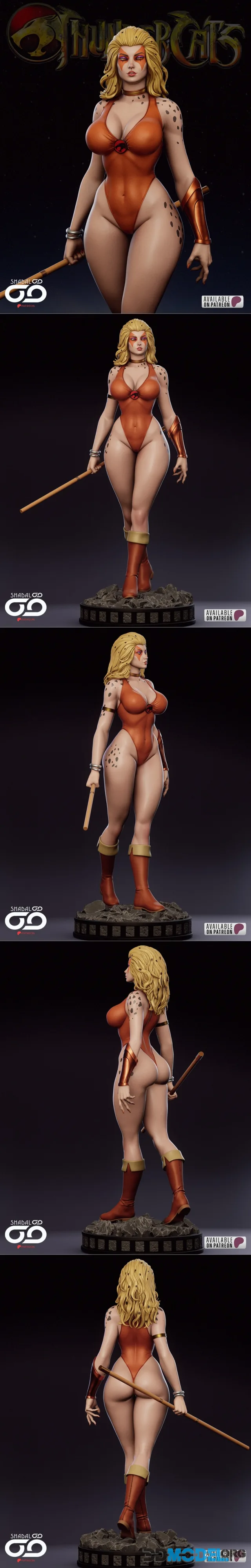 Shadaloo Studios - ThunderCats - Cheetara – Printable