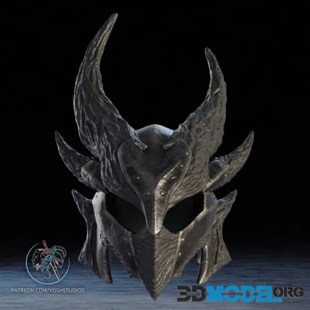 Daedric Skyrim Helmet – Printable