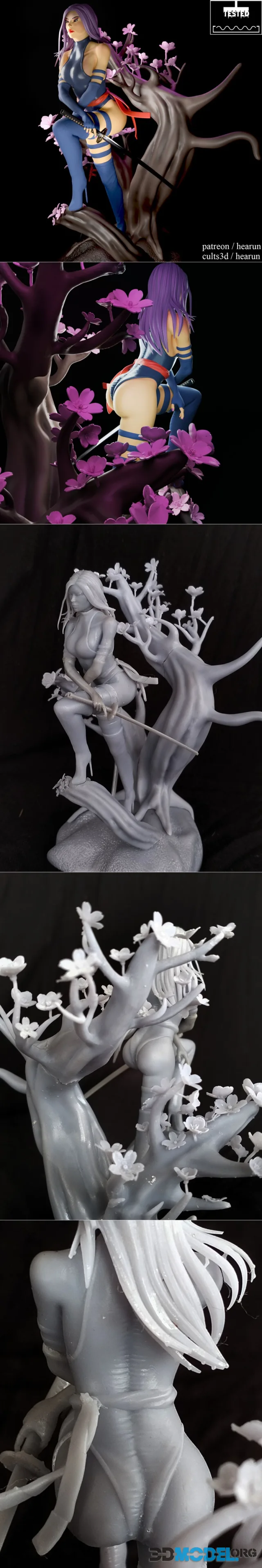 Hearun - Psylocke X-Men – Printable