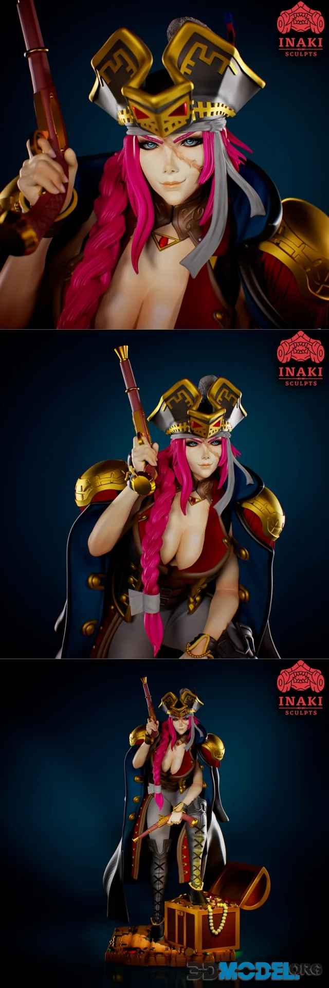 Inaki Sculpts - Francis Drake - Fate GO – Printable