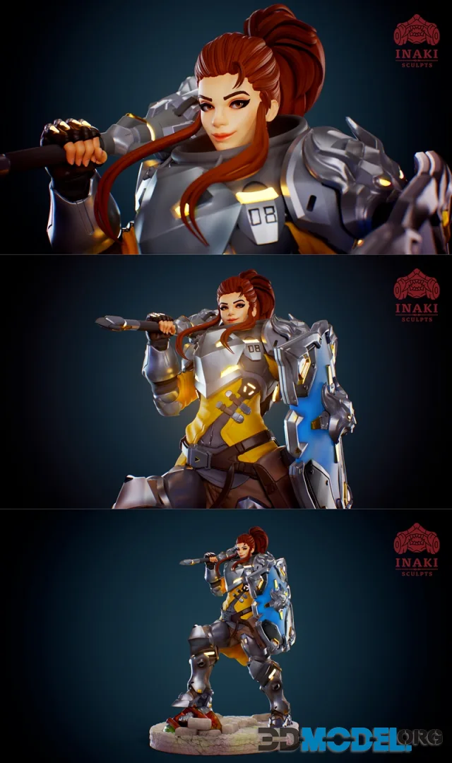 Inaki Sculpts - Brigitte - Overwatch – Printable