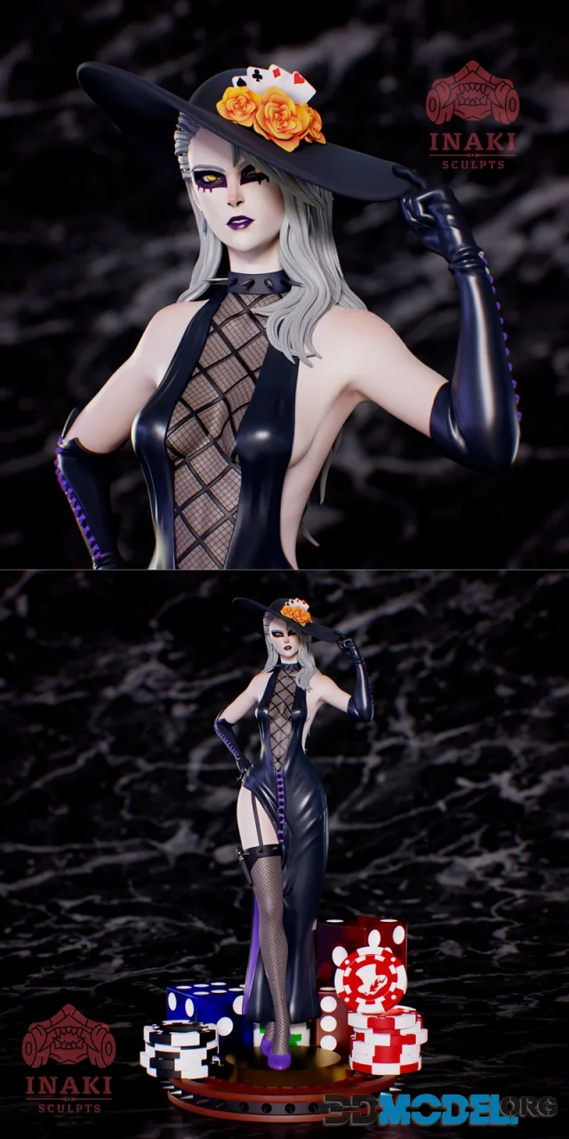 Inaki Sculpts - Shadow Sae Nijima - Persona 5 – Printable