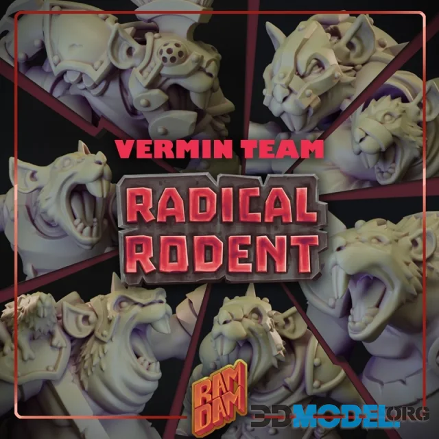 Radical Rodents RAMDAM Skaven – Printable