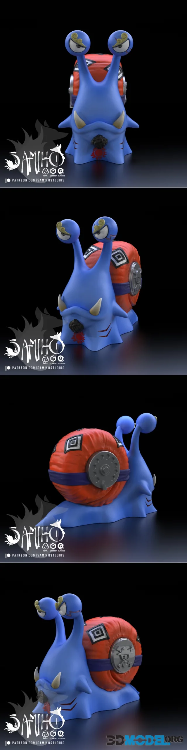 Jinbe DenDen Mushi – Printable