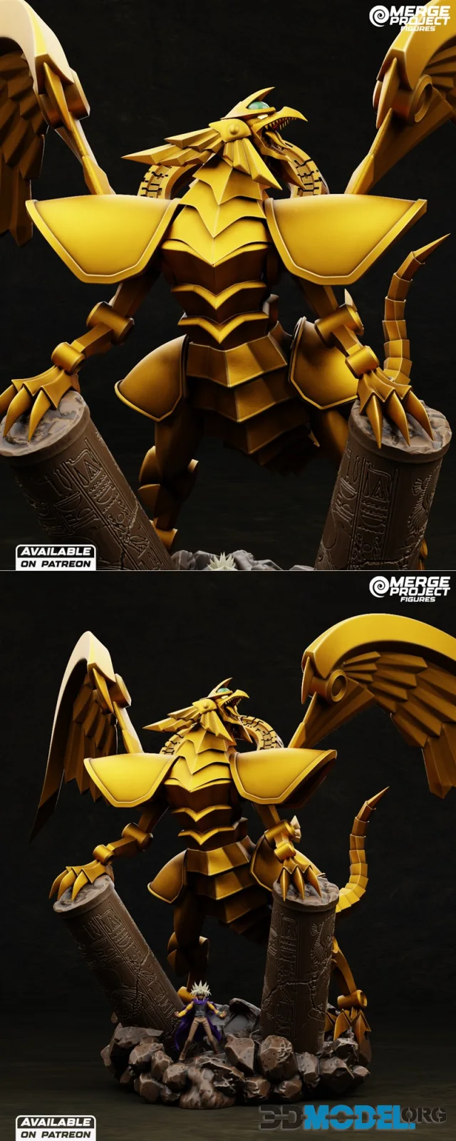 Merge Project Figures - Dragon Alado de Ra – Printable