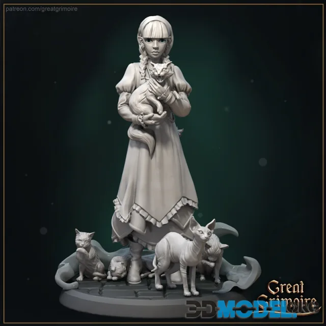 Cat Summoner – Printable