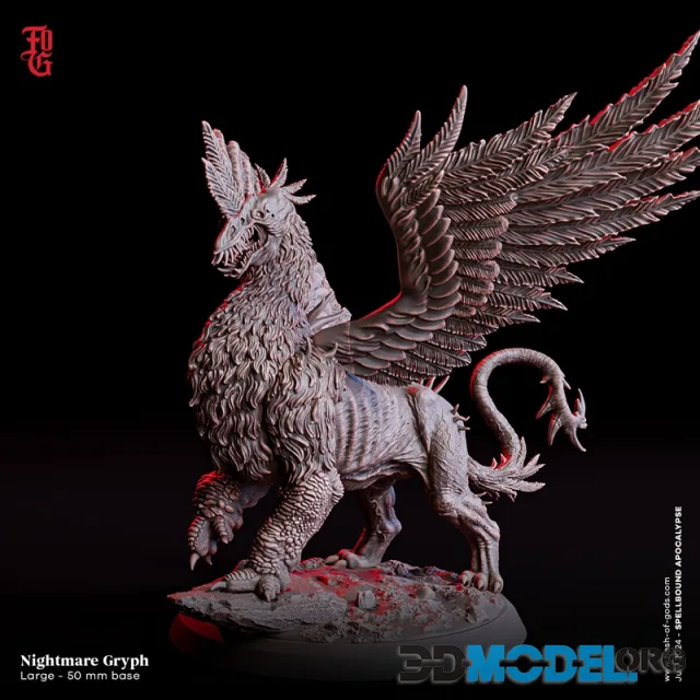 Enemy Nightmare Gryph – Printable