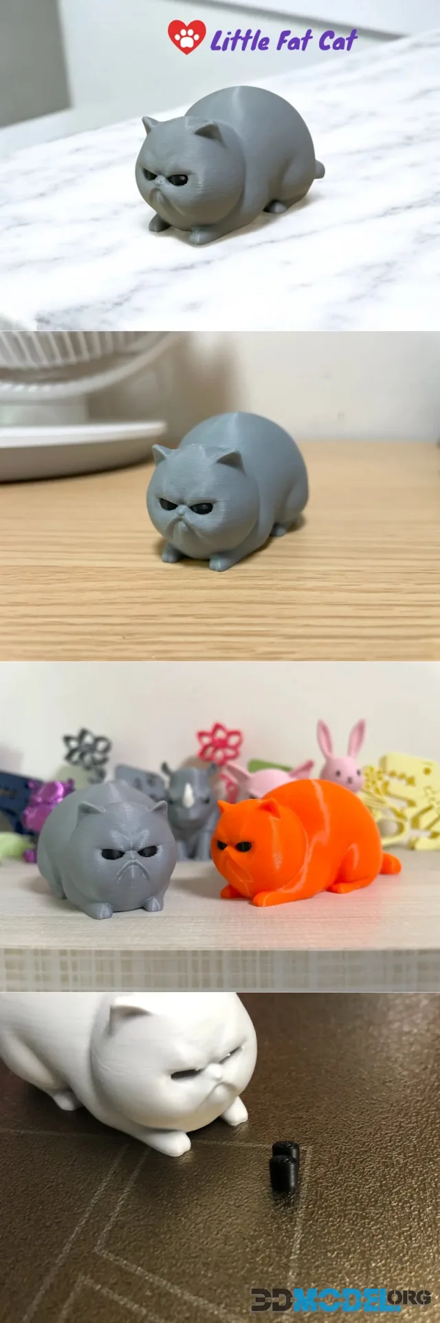 Angry Little Fat Cat – Printable