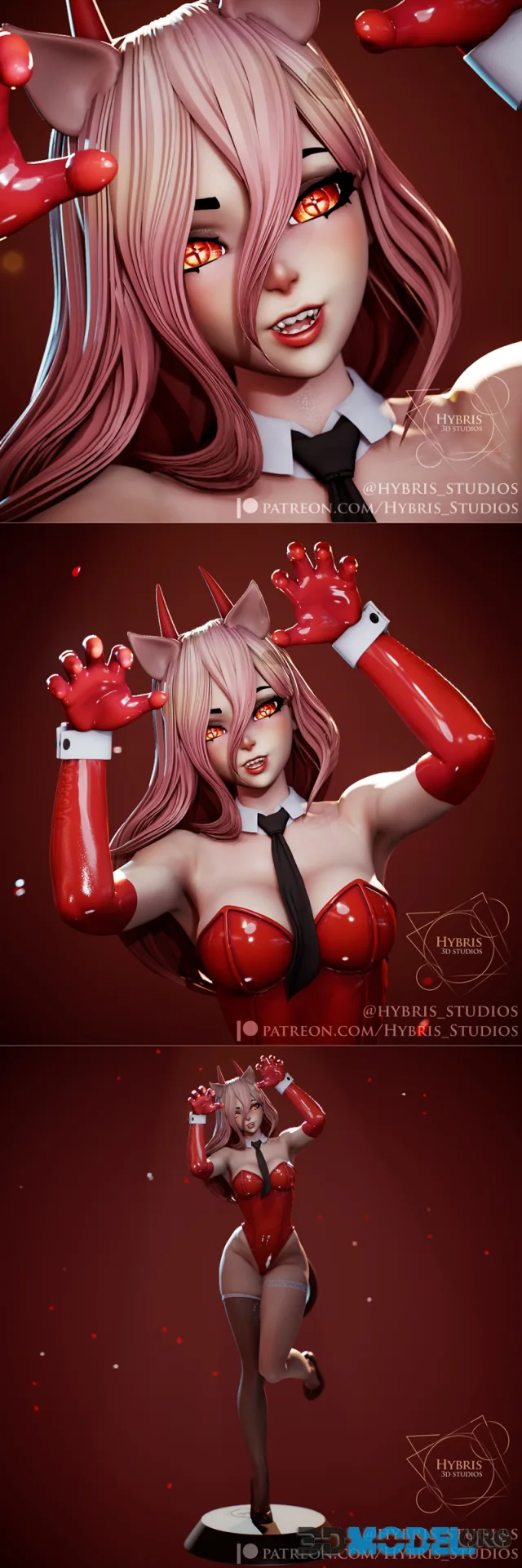 Hybris Studios - Power Pin-Up – Printable