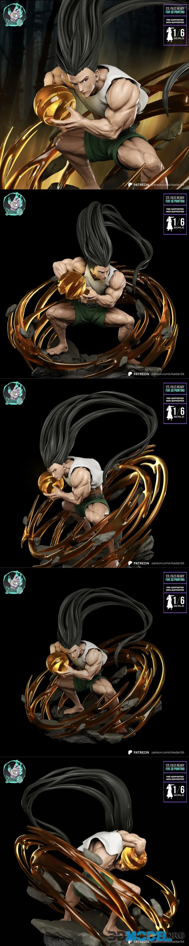 Kaidan - Adult Gon – Printable