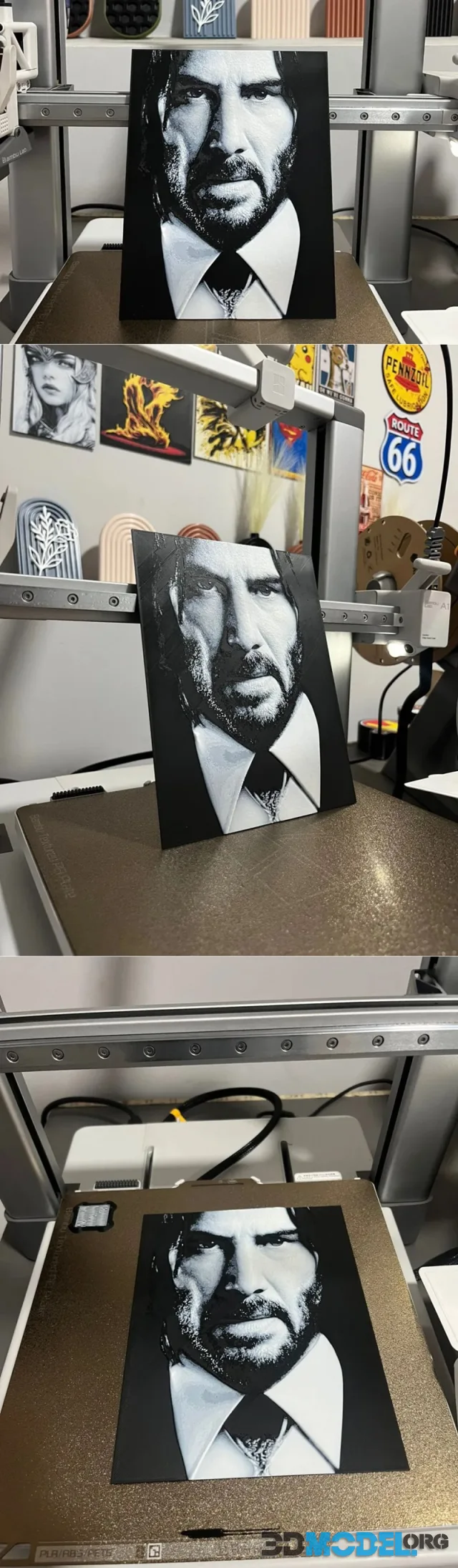 John Wick Hueforge (2 Colors Only) – Printable