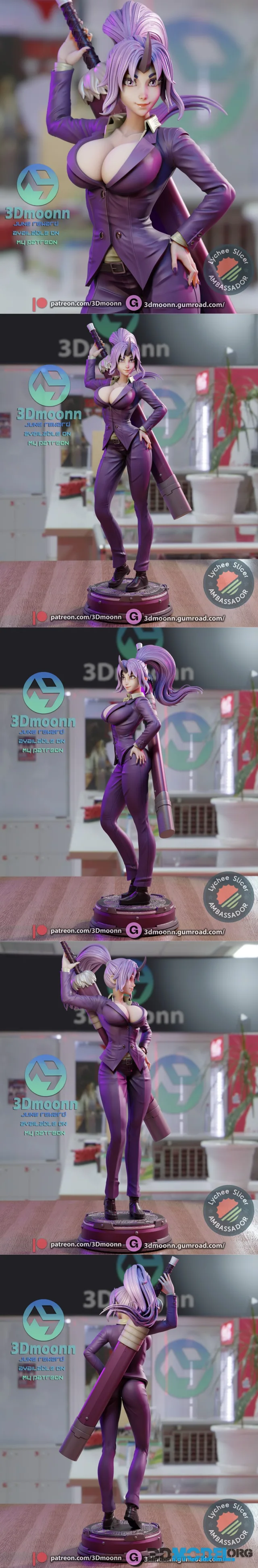 3Dmoonn - Shion - tensei shitara slime datta ken – Printable