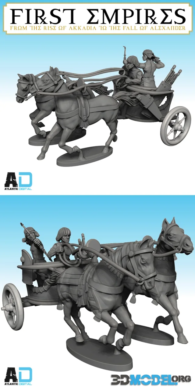 Egyptian Archer Chariots – Printable