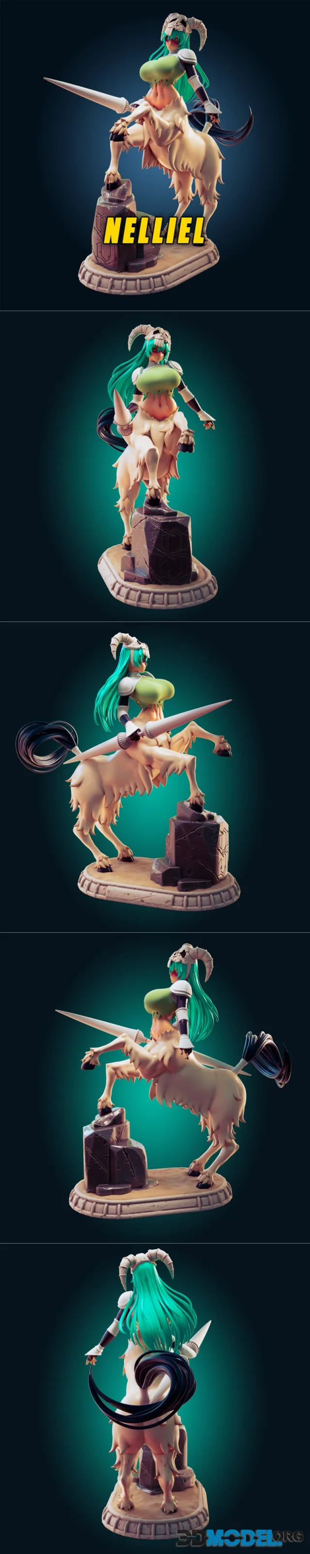 Officer Rhu - Bleach - Nelliel Tu Oderschvank – Printable