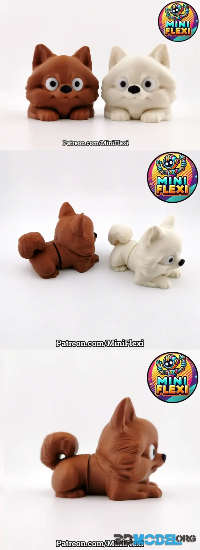 Mini Flexi Pomeranian – Printable