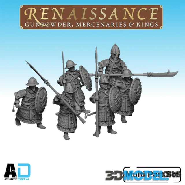 Joseon warriors in Scale Armor – Printable