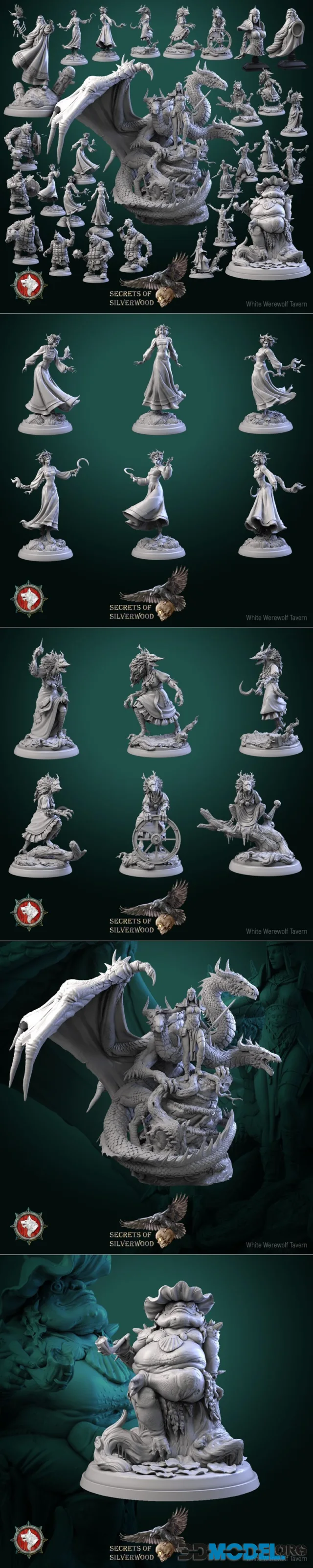 White Werewolf Tavern - Secrets of Silverwood – Printable