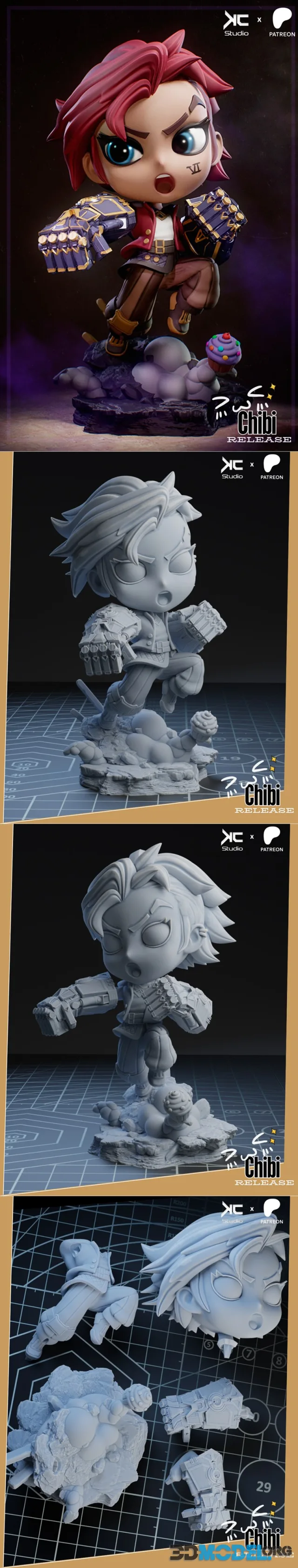 KcStudio - Chibi Vi – Printable